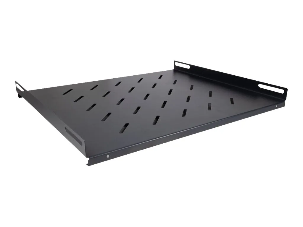 Inter-Tech SW-420/600 Plateau Fixe 19 Pouces 420mm RAL 9005 Noir