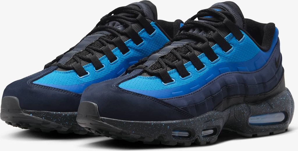 Nike x Stash Air Max 95 "Obsidian Harbor Blue" Blau, Größe: 44,5