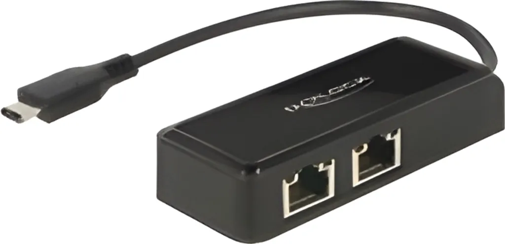 Plus de Ports RJ45 : Adaptateur USB-C vers Double Gigabit LAN Ethernet