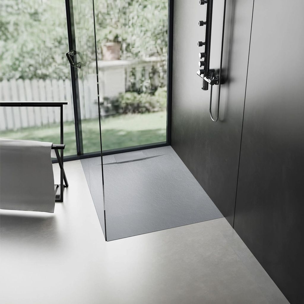 Brodzik prysznicowy Bazalt Grey 90x90 Zdjęcie produktu 