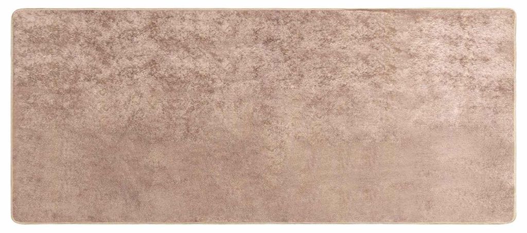 vidaXL Teppichläufer MARSA Sand 100 x 200 cm Polyester und PVC