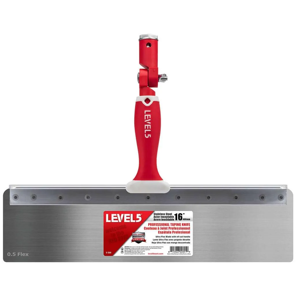 LEVEL5 5-389 Cazzuola Professionale Facciate 406mm Acciaio Inox