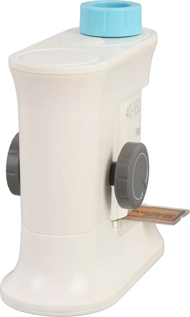 Microscope intelligent 160X à induction magnétique, éclairage bleu LED