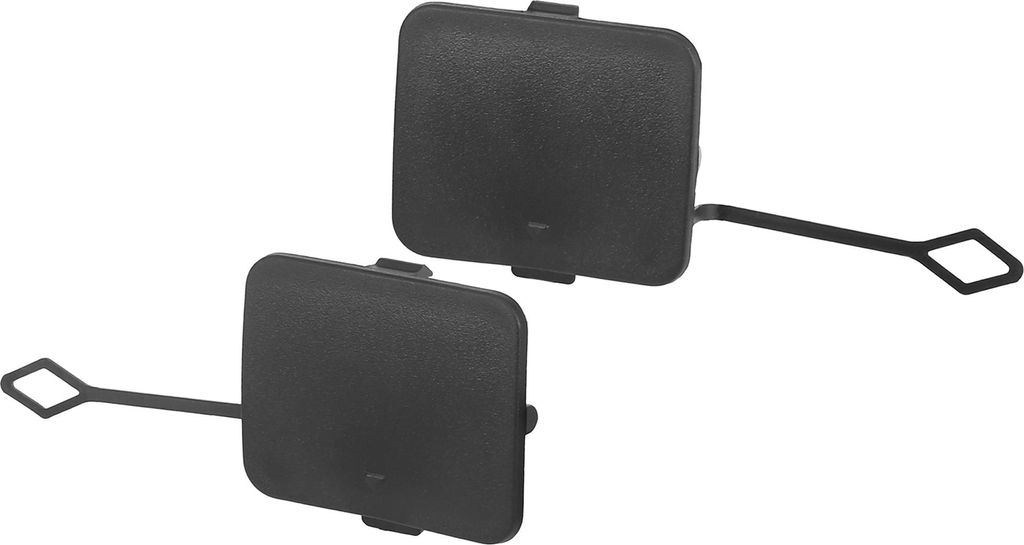 1 Paar Heckkappe Abschlepphaken Abdeckkappe 5112-7272-415 für Auto