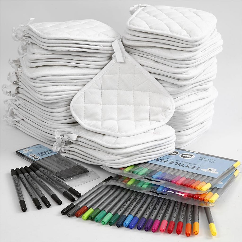 Creativ Company 97419, Pannenhanger, Wit, 80 stuks Productafbeelding 