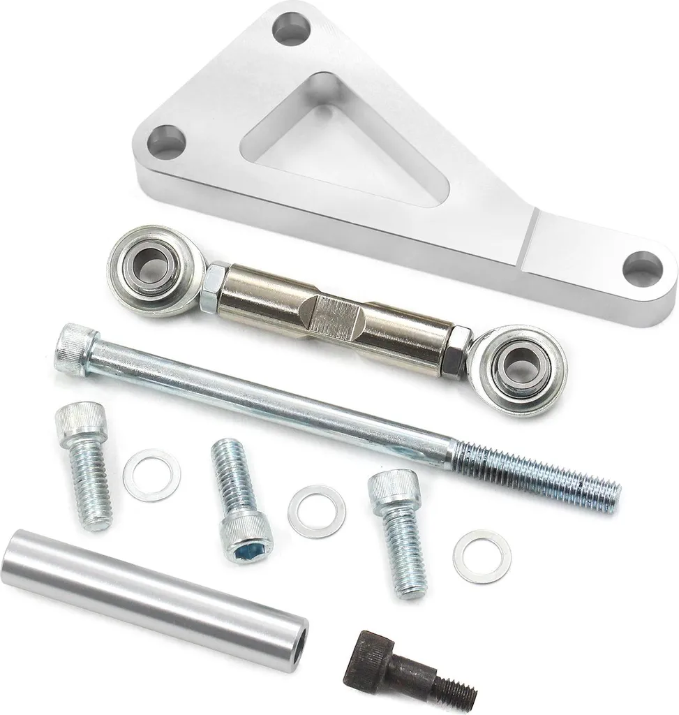 Kit Staffa Alternatore Chevy SBC 350 Alluminio per Pompa Lunga - 5