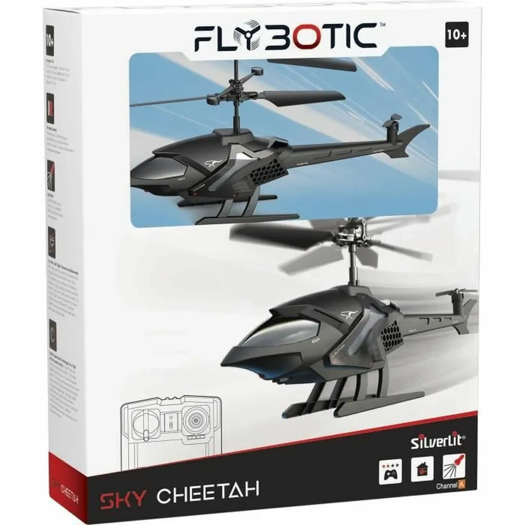 Silverlit 84718 Hélicoptère Télécommandé Rouge avec Gyroscope Intégré - 6
