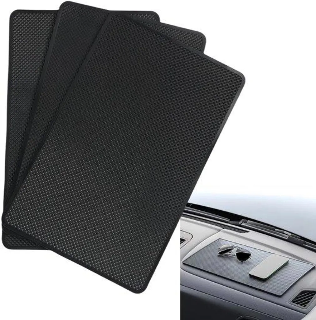 Tapis de bord voiture thermorésistant et réutilisable - Silicone 19cm