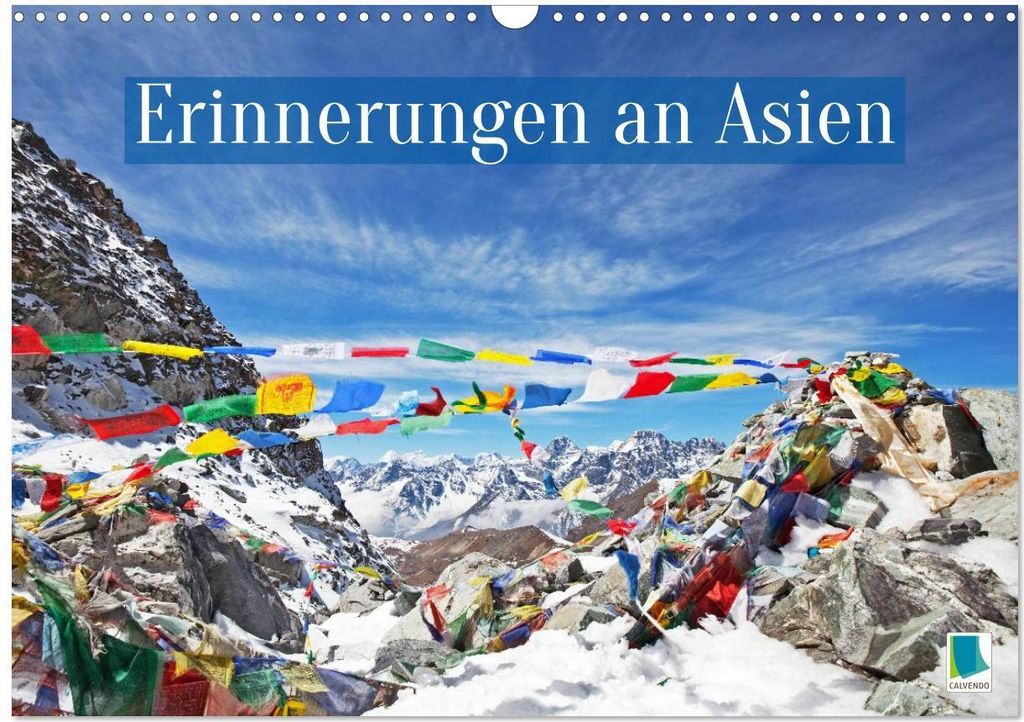 Erinnerungen an Asien (Wandkalender 2026 DIN A3 quer), CALVENDO Monatskalender