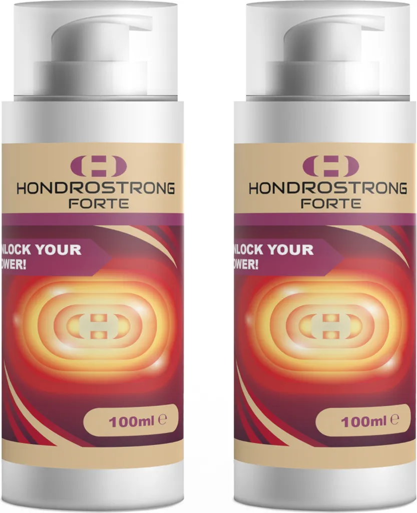 Hondrostrong Crème Articulaire 100ml x2 - Formule Puissante et Naturelle