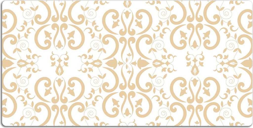 Schreibtischmatte Tischunterlage 120x60 cm Mauspad - Barockmuster