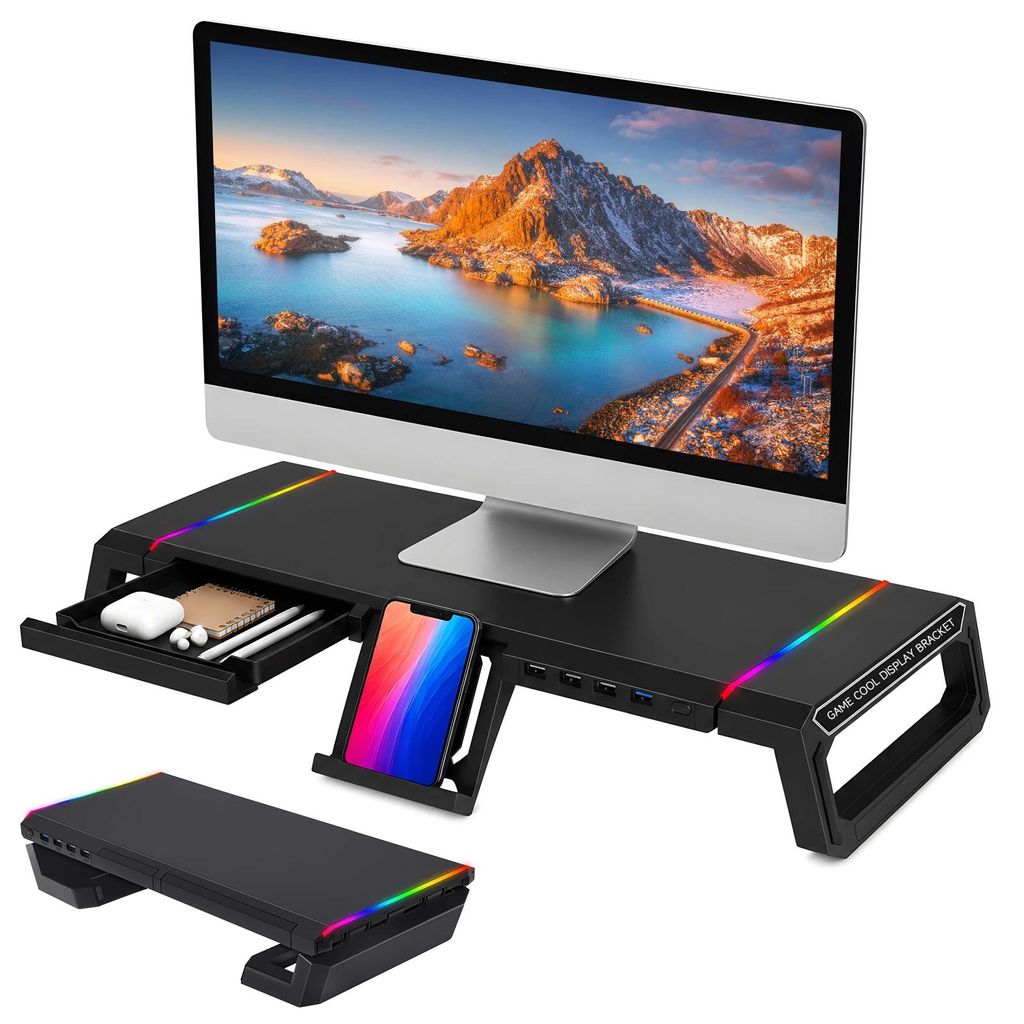 Monitorständer für den Schreibtisch - Verstellbare Produktbild 