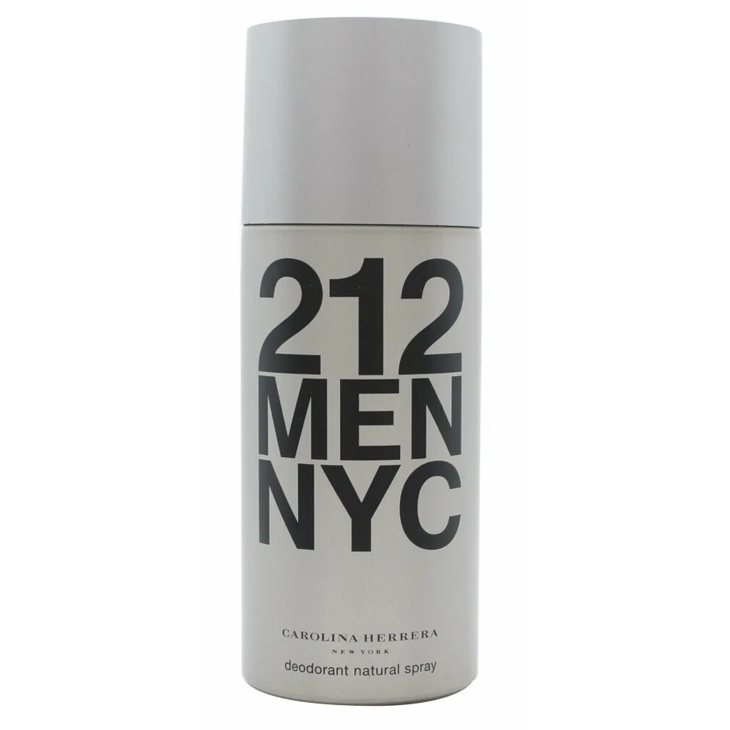 Déodorant Carolina Herrera 212 Men spray 150 ml anti-odeur homme