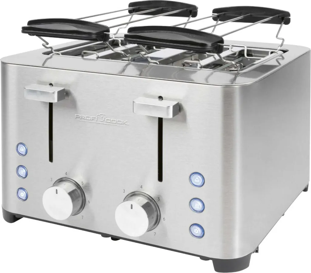 ProfiCook PC-TA 1252: Il Tostapane 4 Fette per Colazioni Perfette