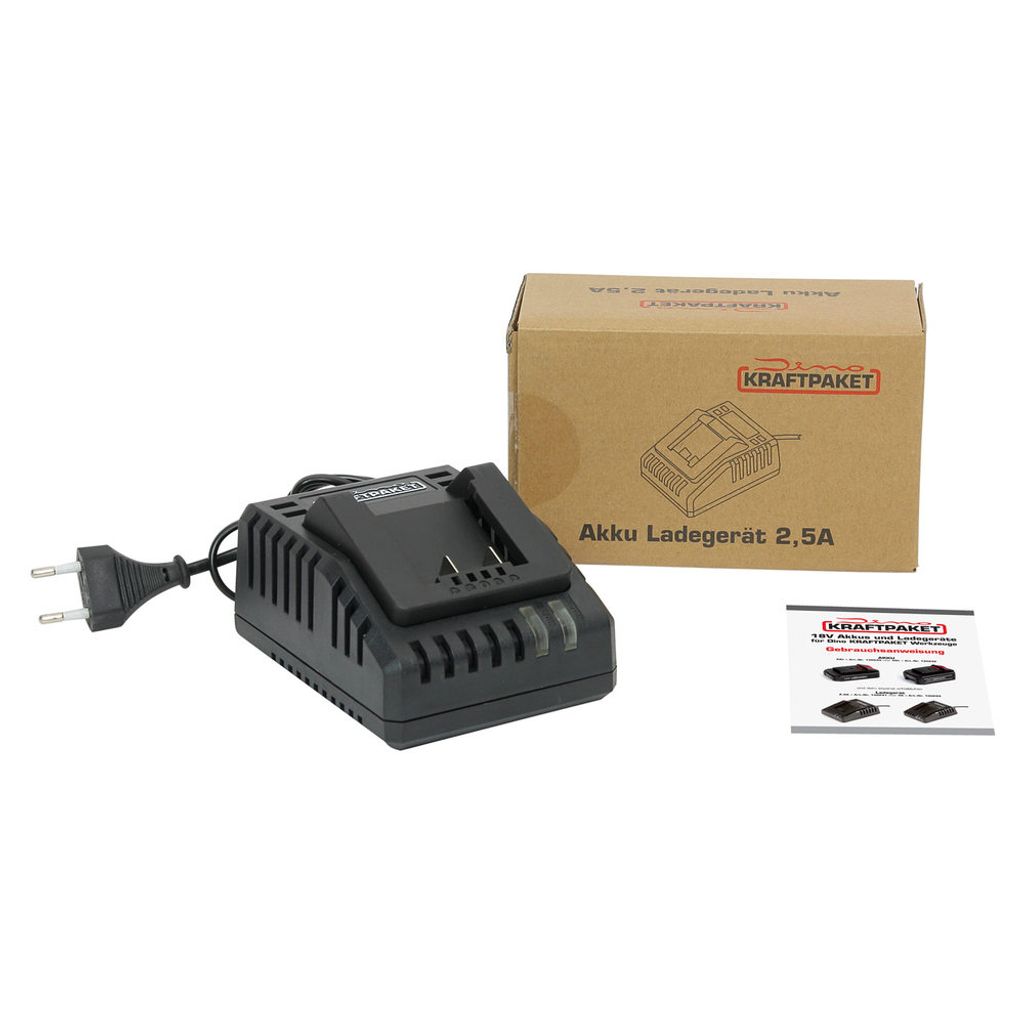 Nabíječka Dino KRAFTPAKET pro 18V 2Ah lithium-iontový Obrázek produktu 