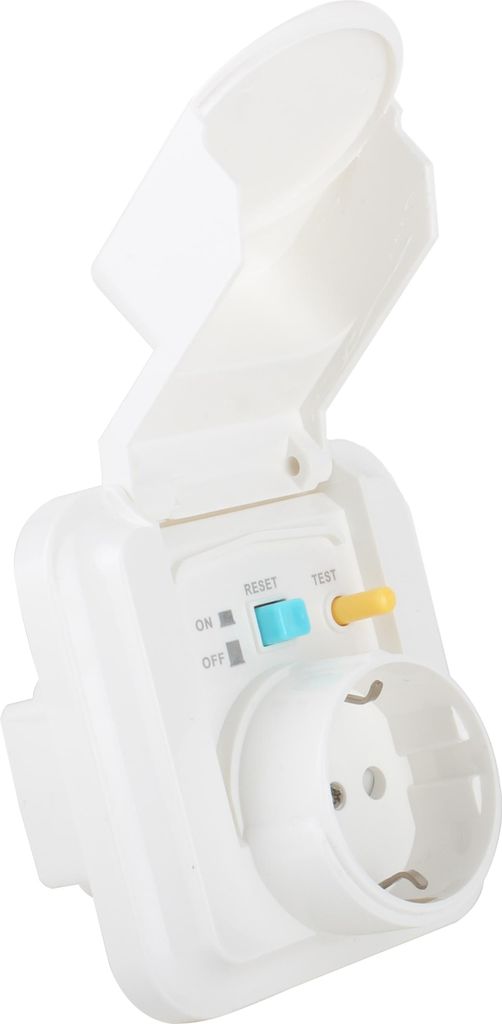 Gniazdo różnicowoprądowe RELTECH, 230 V~, 16 A, 30 mA Zdjęcie produktu 