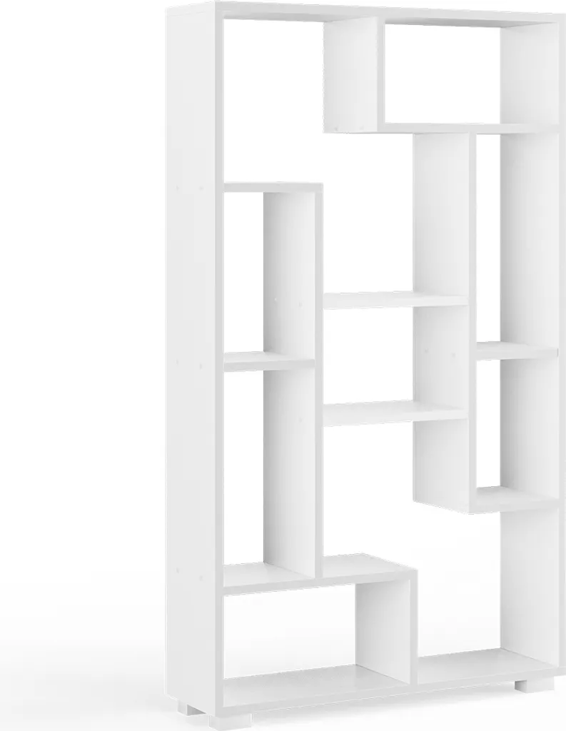 Étagère de rangement à 9 cases Vicco Domus Blanc pour salon et bureau