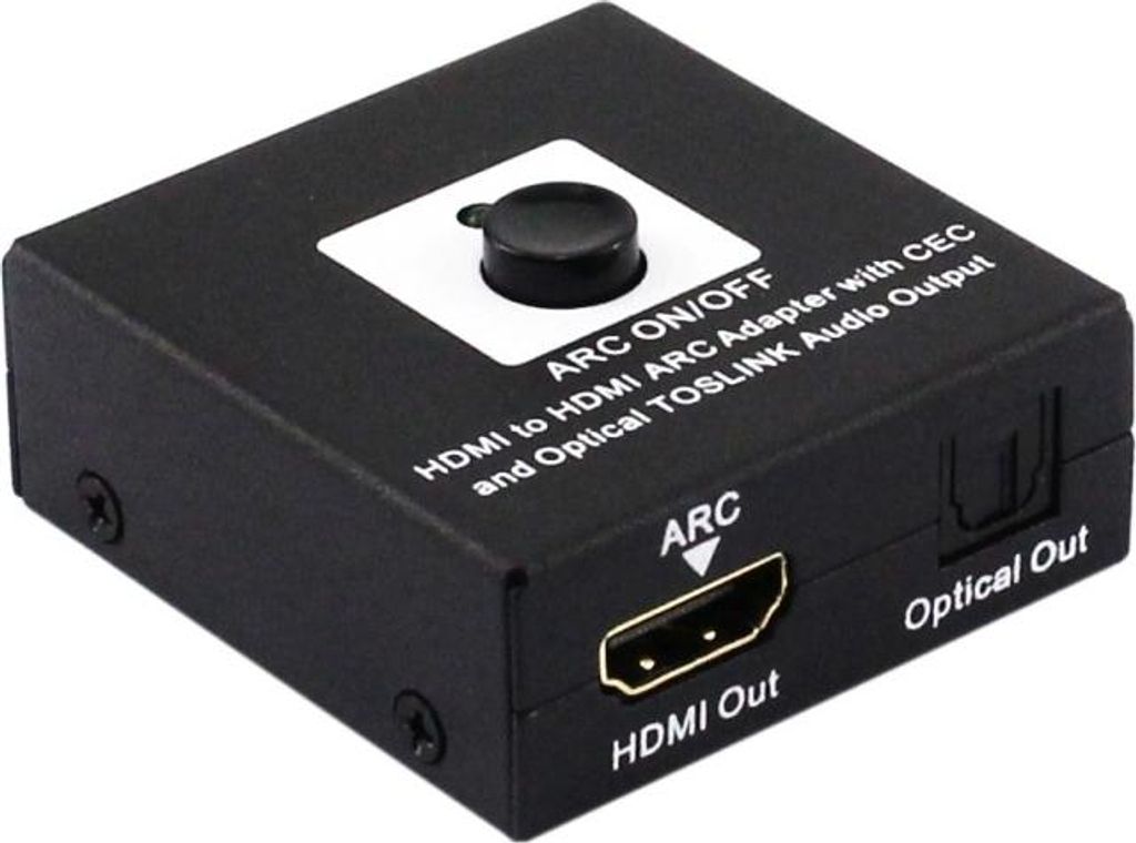 INF 4K HDMI zu HDMI ARC Audio Extraktor Adapter mit CEC Unterstützung