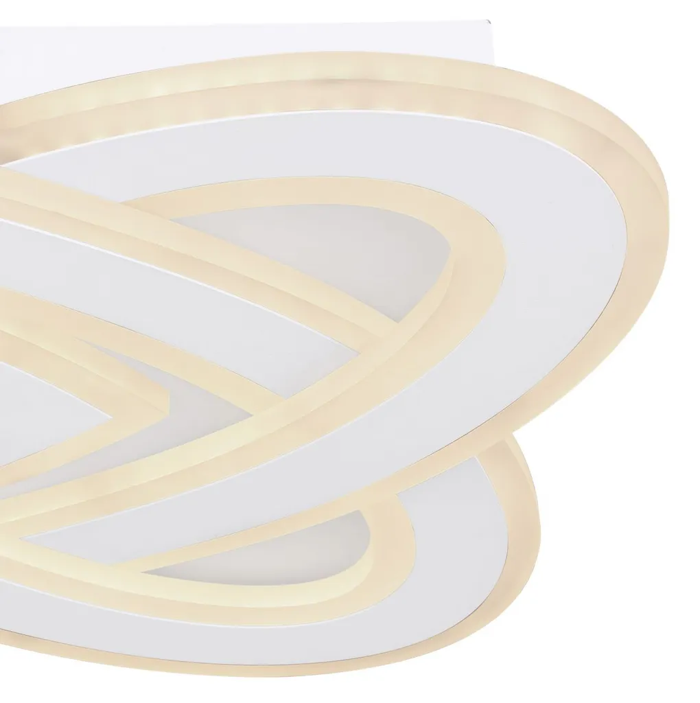 Plafonnier LED 36W Dimmable avec Télécommande et Température Variable