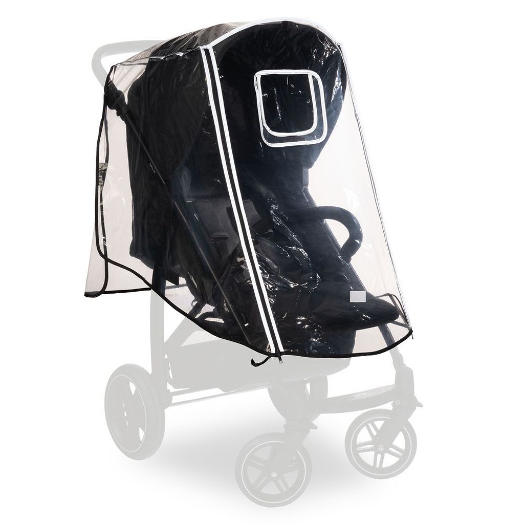 Hauck 550779, Raincover, Schwarz, Einfarbig, Kinderwagen, Produktbild 