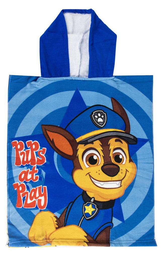 Plážové pončo Paw Patrol 50×115 cm - pončo s kapucí Obrázek produktu 