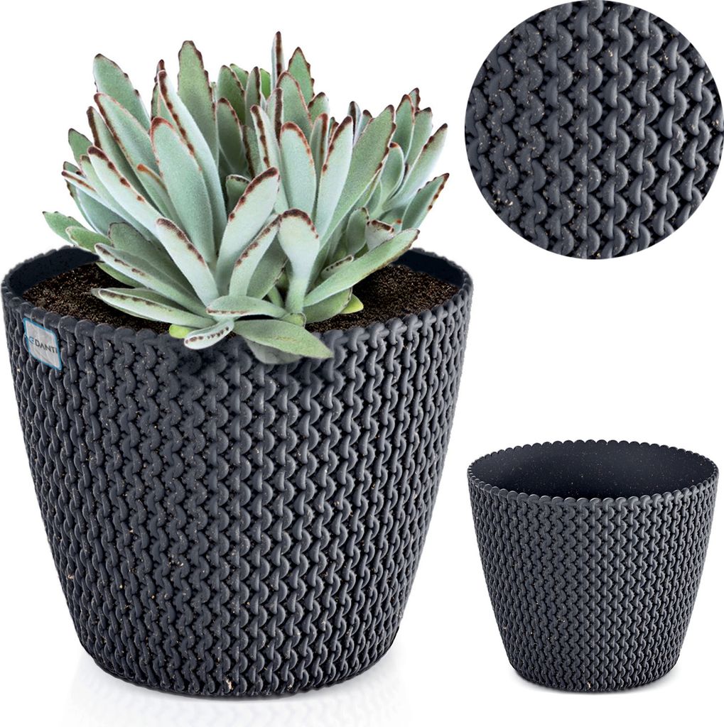 Doniczka Osłonka Domowa 21,8 Cm Na Stół Parapet Do Domu Zdjęcie produktu 