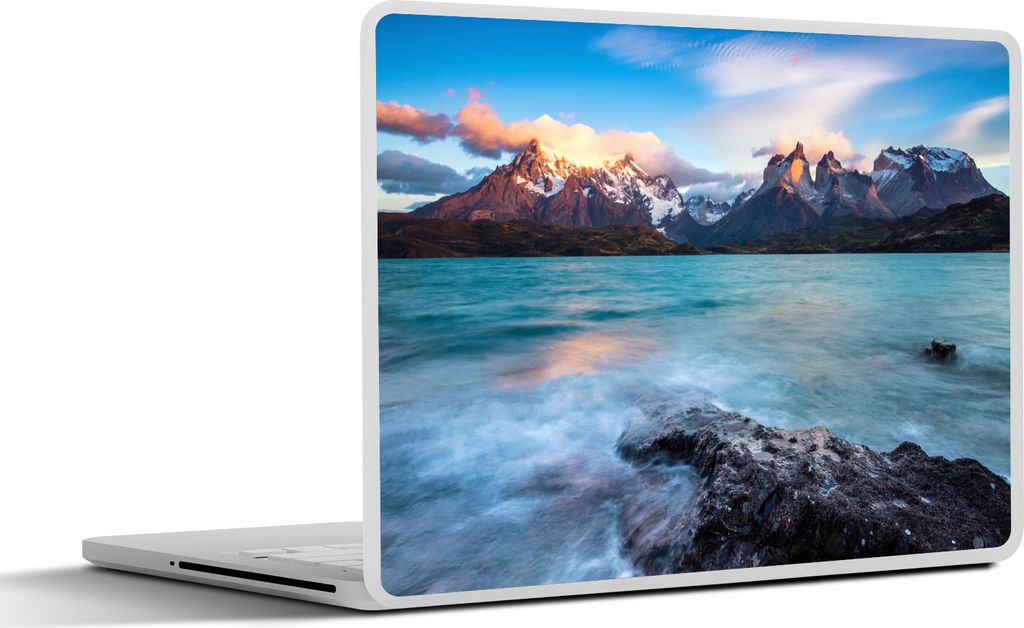 MuchoWow Laptop Aufkleber Sticker Cover Mehr - Berge - Südamerika 25x18 cm - Laptop-Deko