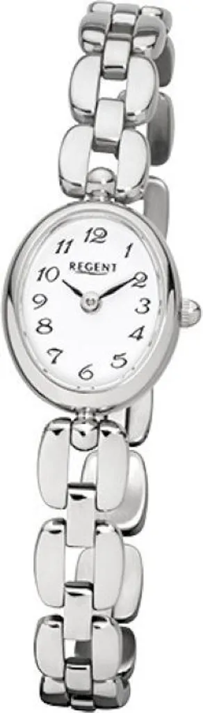 Regent Montre Femme F-966 avec Cadran Lisible et Bracelet Cuir Flexible