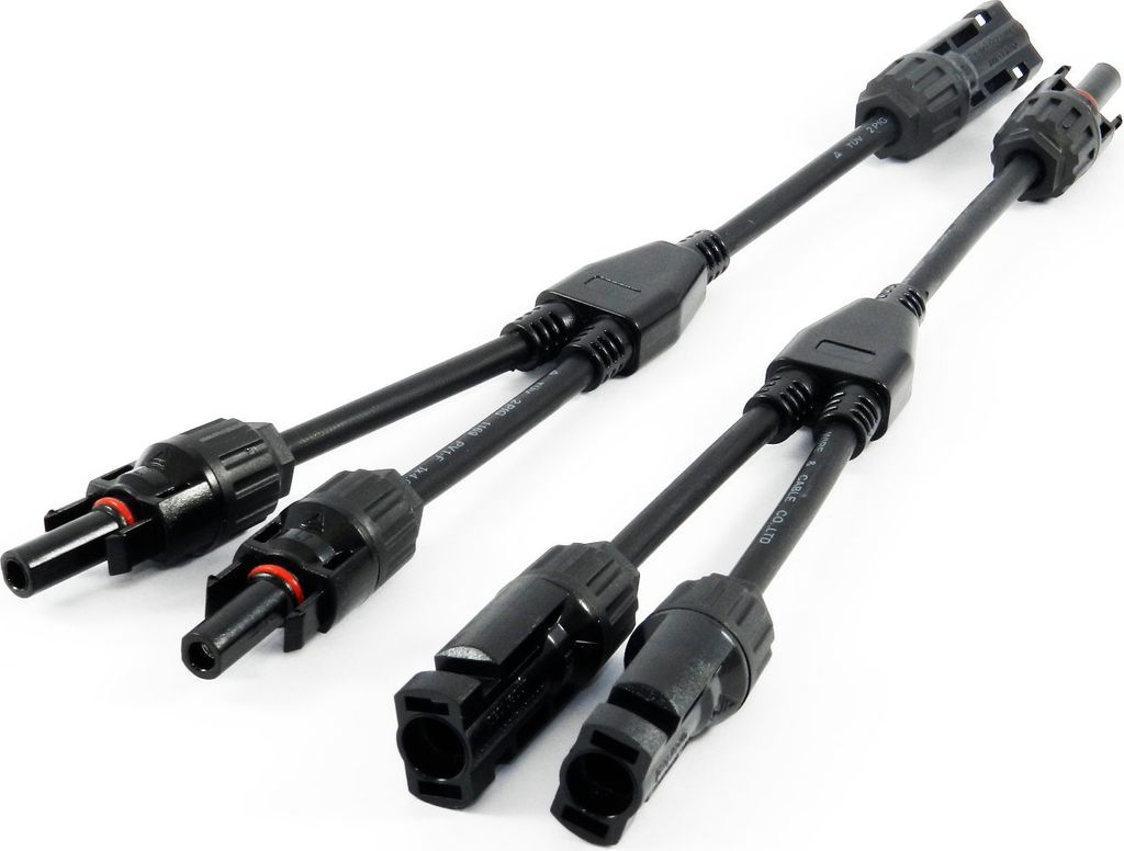 Solarstecker kompatibel mit MC4 Y 2 fach, 3 fach, 4 fach, 5 Produktbild 