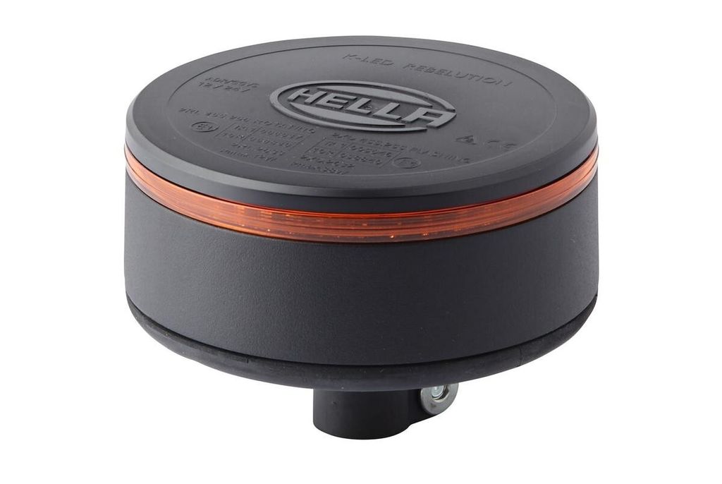 Blitz-Kennleuchte 24 V LED gelb amber HELLA passend für u.a. DAF