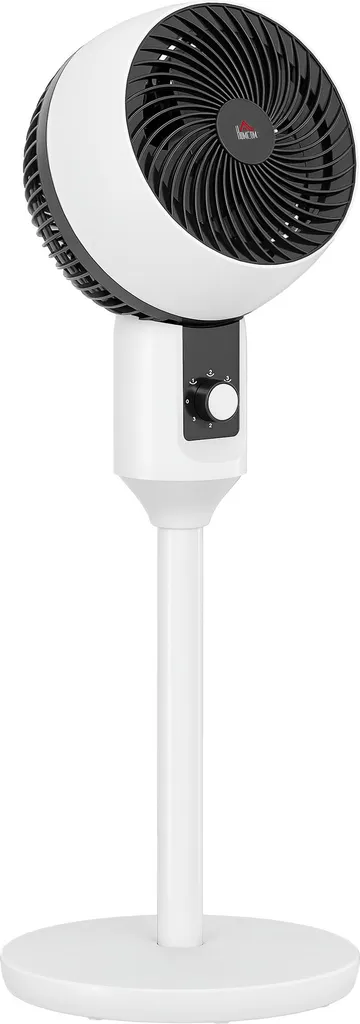 Ventilateur de Chambre Oscillant 45W avec 3 Niveaux de Ventilation Noir