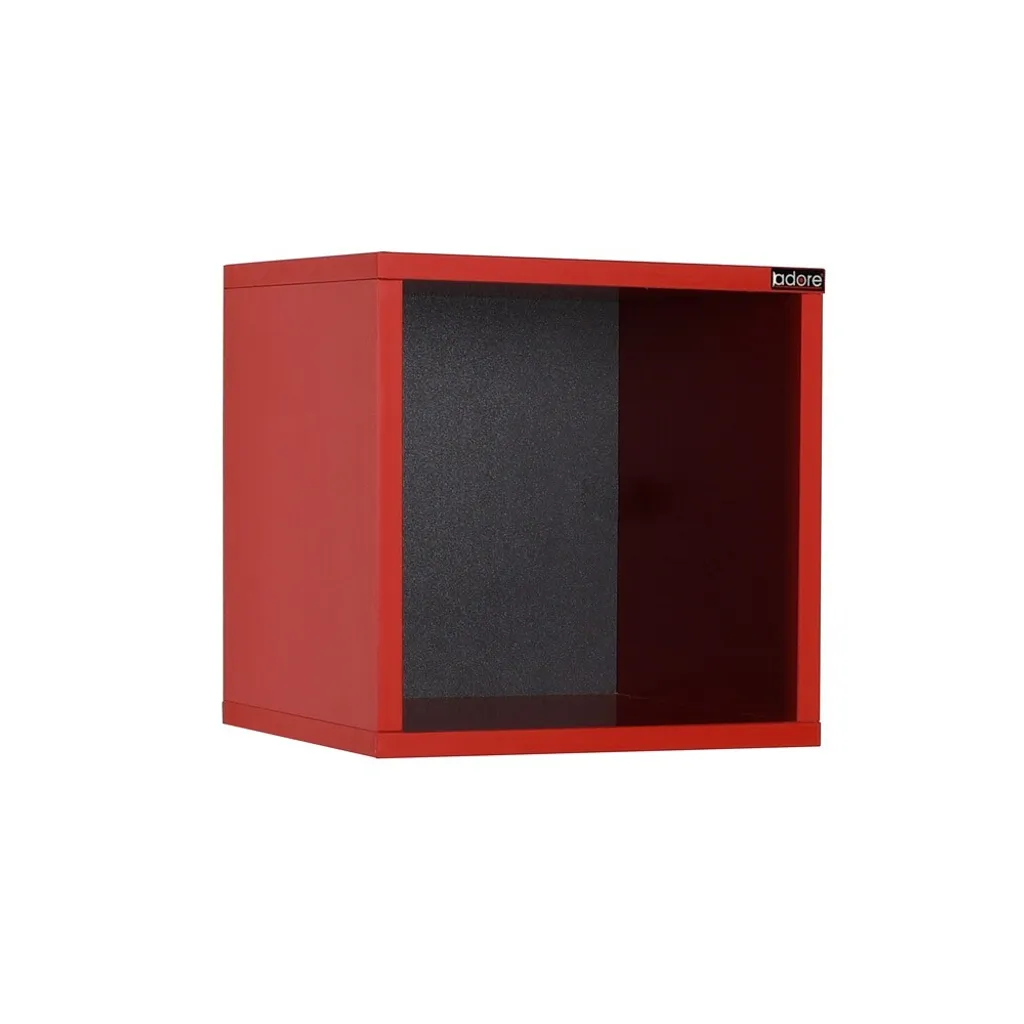Mensola Ufficio Rossa Skye Decor 33x33x19 | Arredo Smart Working