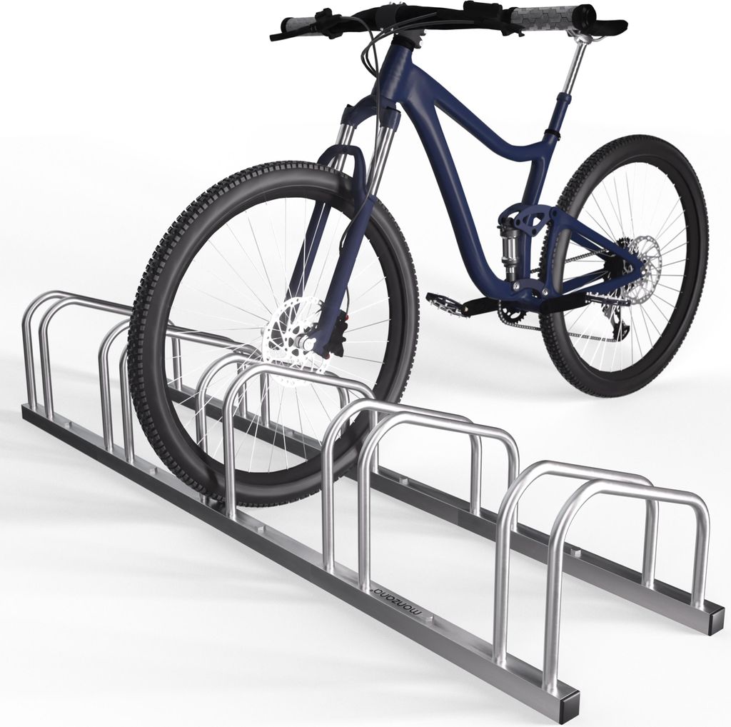 MONZANA® Râtelier 5 vélos métal support de rangement pneu Image du produit 
