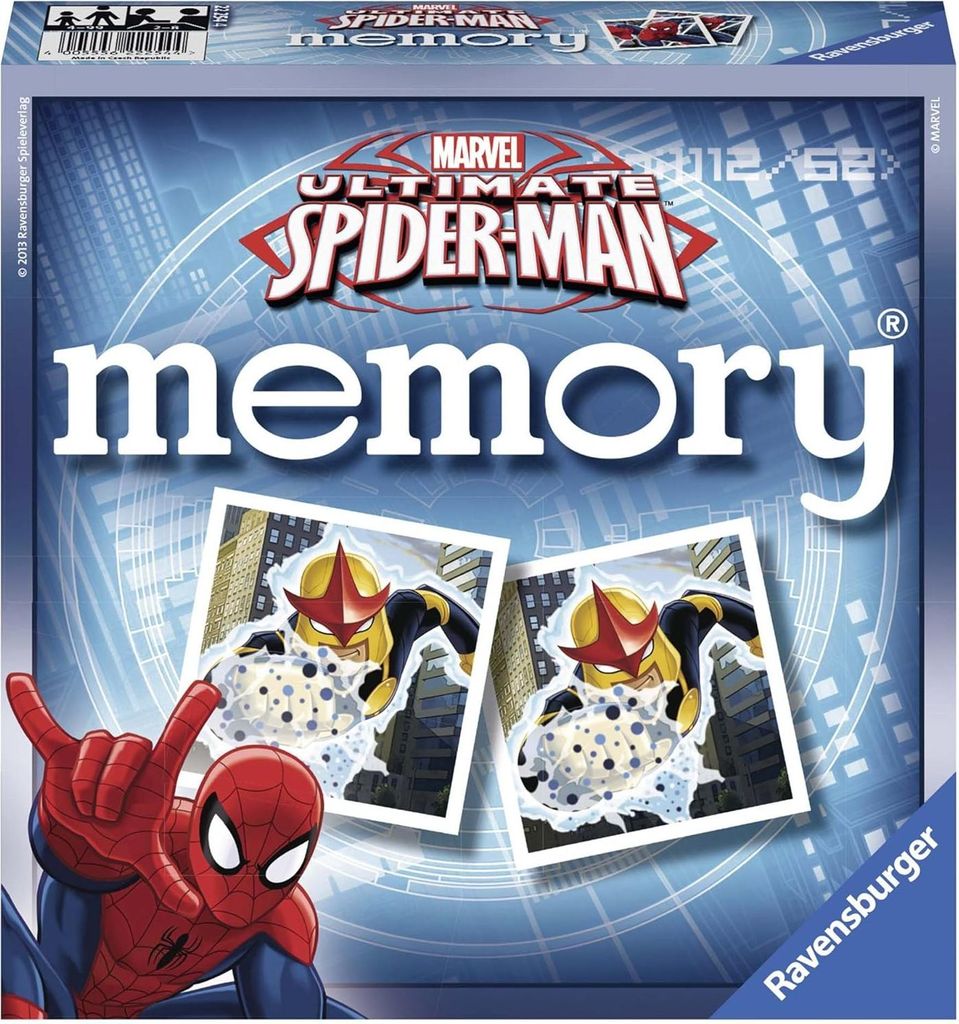 Ravensburger Memory Ultimate Spider-Man Brettspiel Lernen Produktbild 
