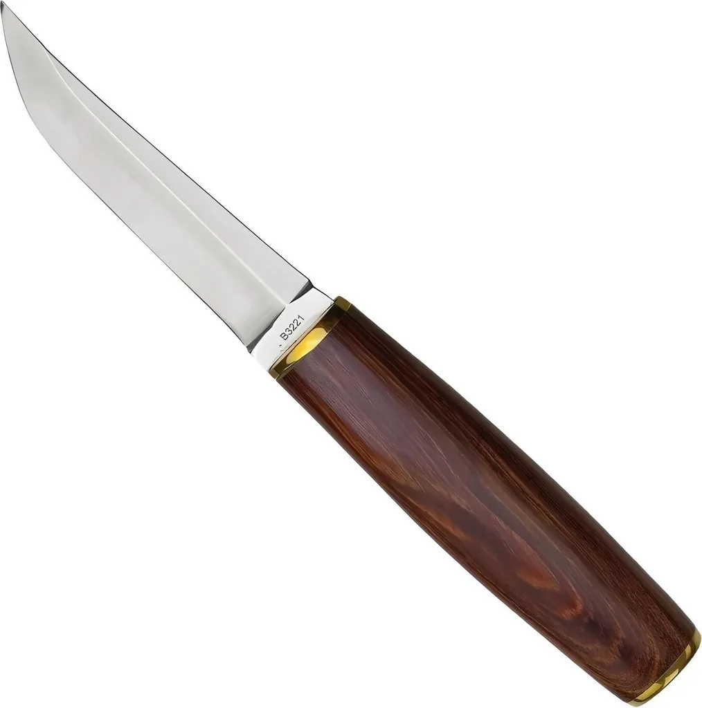 Couteau de plein air design B3211 KP37302 avec manche ergonomique pro