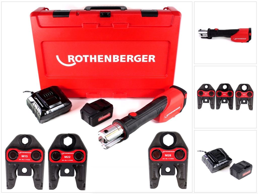 Rothenberger ROMAX 4000 Basic Set Pressatrice Immagine del prodotto 