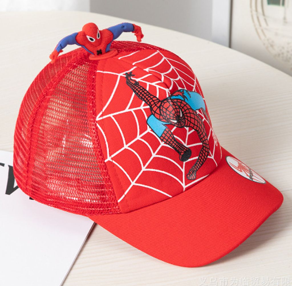 Kindermütze Jungen Spiderman Basecap Trucker Snapback Visor Schlapphut Sonnenhut 