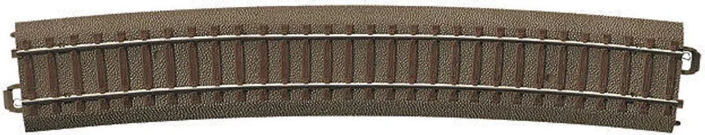 Rail courbe Trix 62912 R1114,6 mm 12,1 degrés pour circuit de train HO