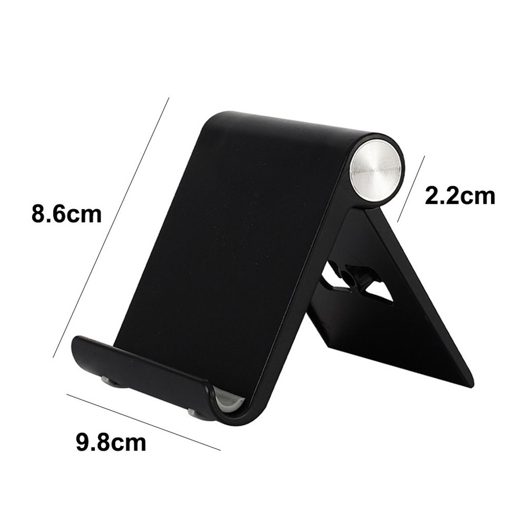 4x Faltbare Handyhalter Für Tisch – Verstellbar Von 0° Bis 270° Für Smartphones & Tablets