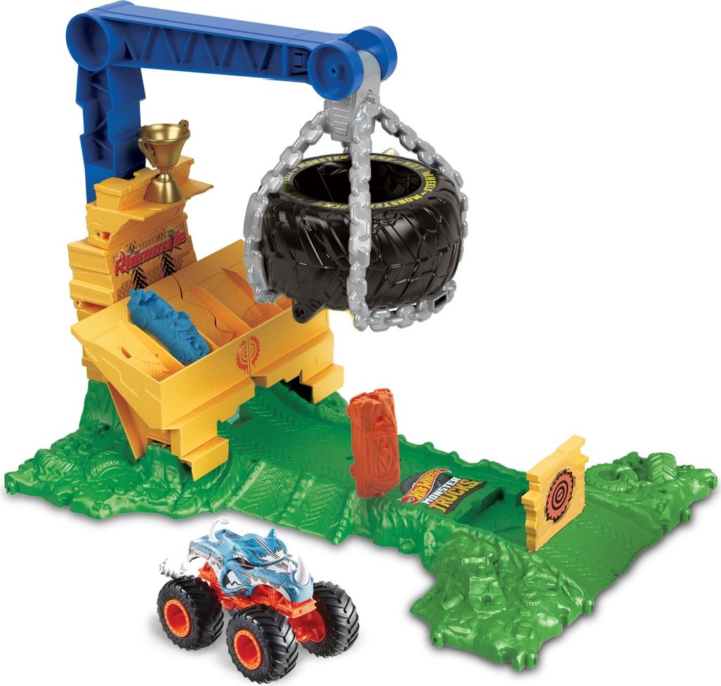 MATTEL Hot Wheels MT Arena Smashers HTP18 - playset Immagine del prodotto 