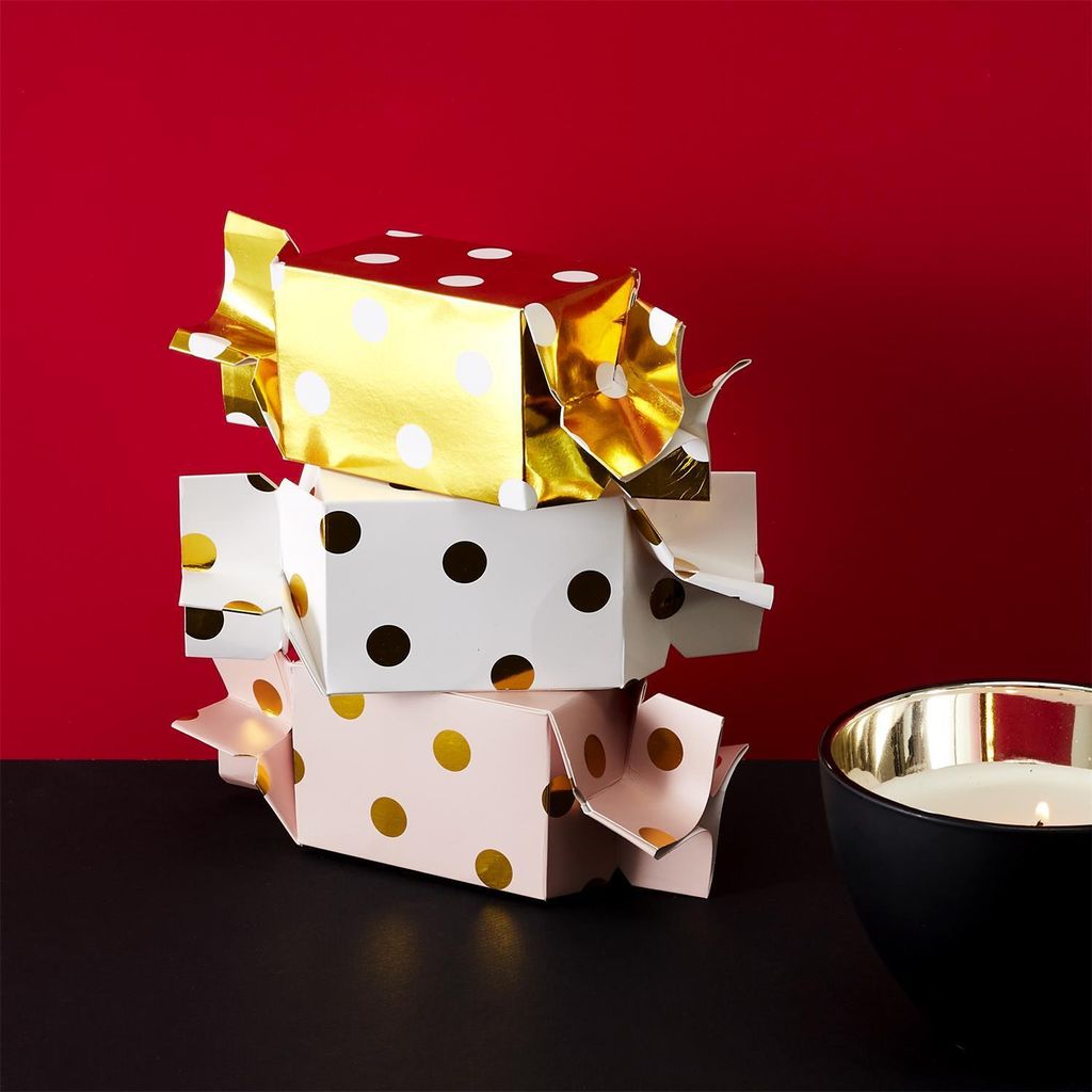 Eigene Christmas Crackers basteln – 4 Stück – DIY Weihnachtsgeschenke gestalten – Weihnachtsgeschenk – Überraschung – Überraschungsges...