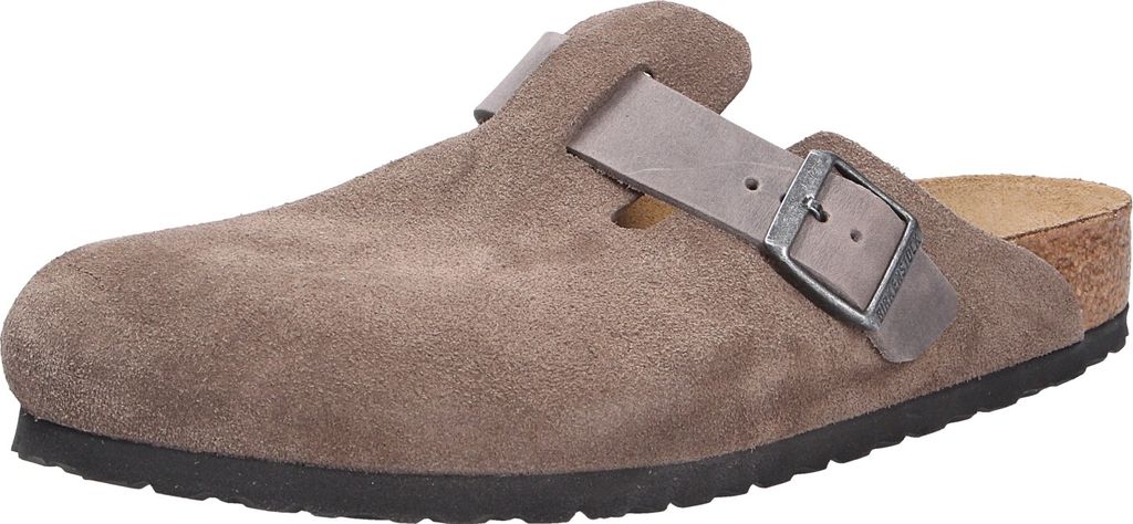 Birkenstock Boston Concrete Gray Normaal Voetbed - Slipper - 1029210