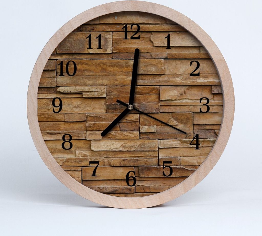 Holzuhr 30fi cm wanduhr - Die Architektur