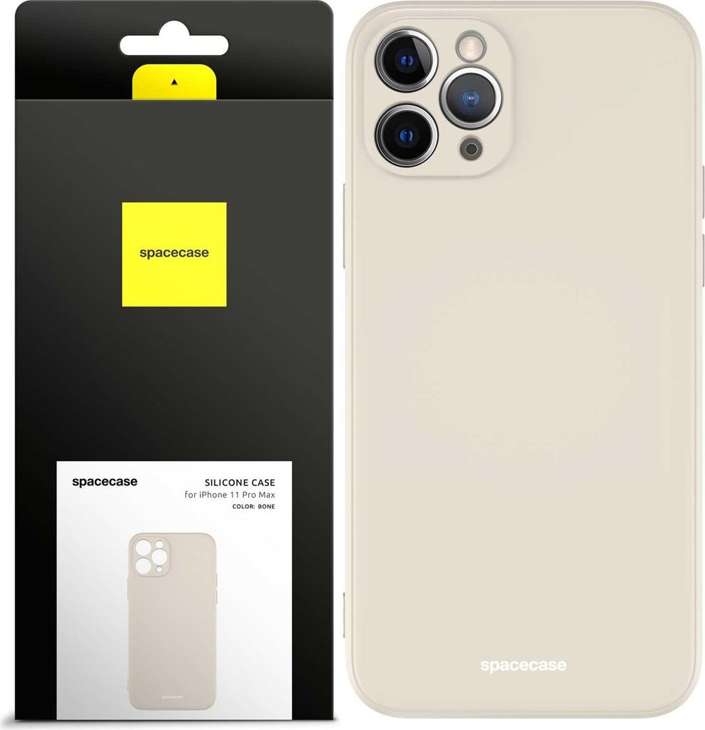Spacecase Silikonhülle iPhone 11 Pro Max Knochen