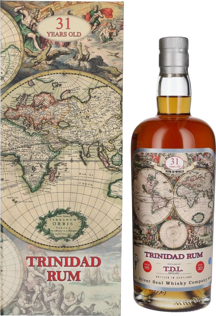 Silver Seal TRINIDAD Rum 31 Years Old 1991 65,3% Vol. 0,7l in Geschenkbox