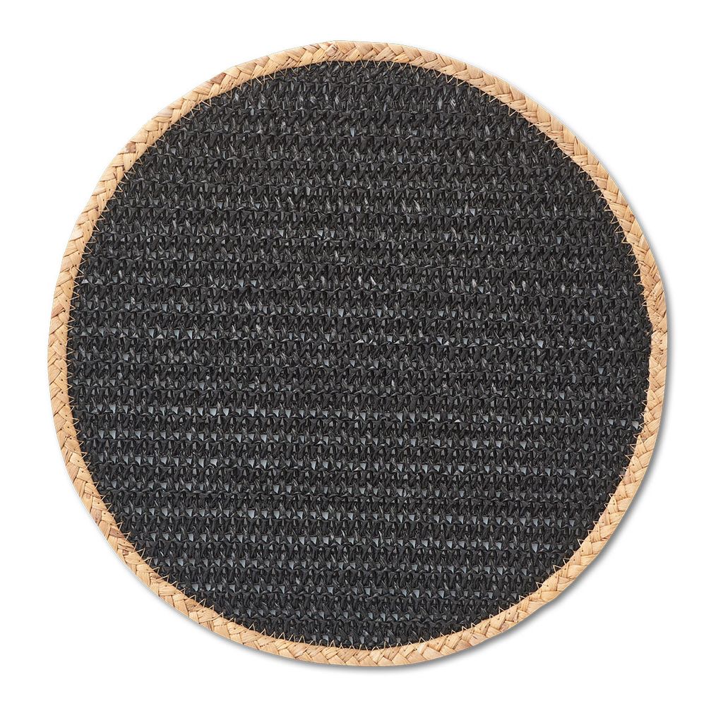 zeller Tischset NATURE DH 38x7 cm schwarz Produktbild 