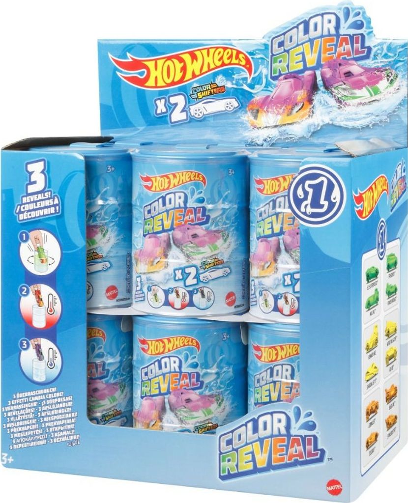 Hot Wheels Color Reveal HBN63, rôzne, 3 rok / roky, Plast, Obrázok produktu 