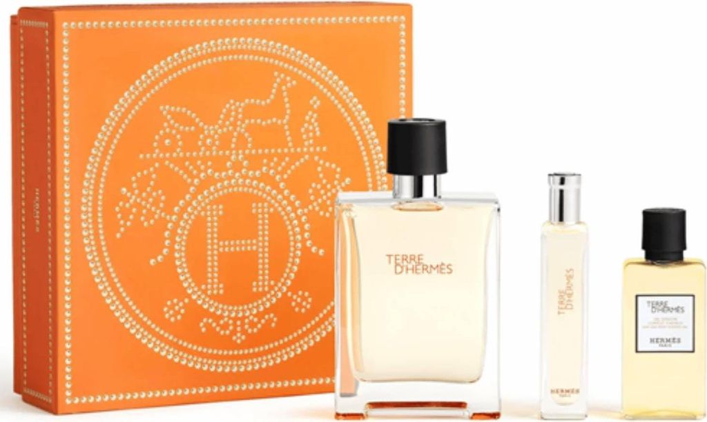 Hermes Terre D'Hermes Eau de Toilette 100ml + 15ml & Gel Immagine del prodotto 