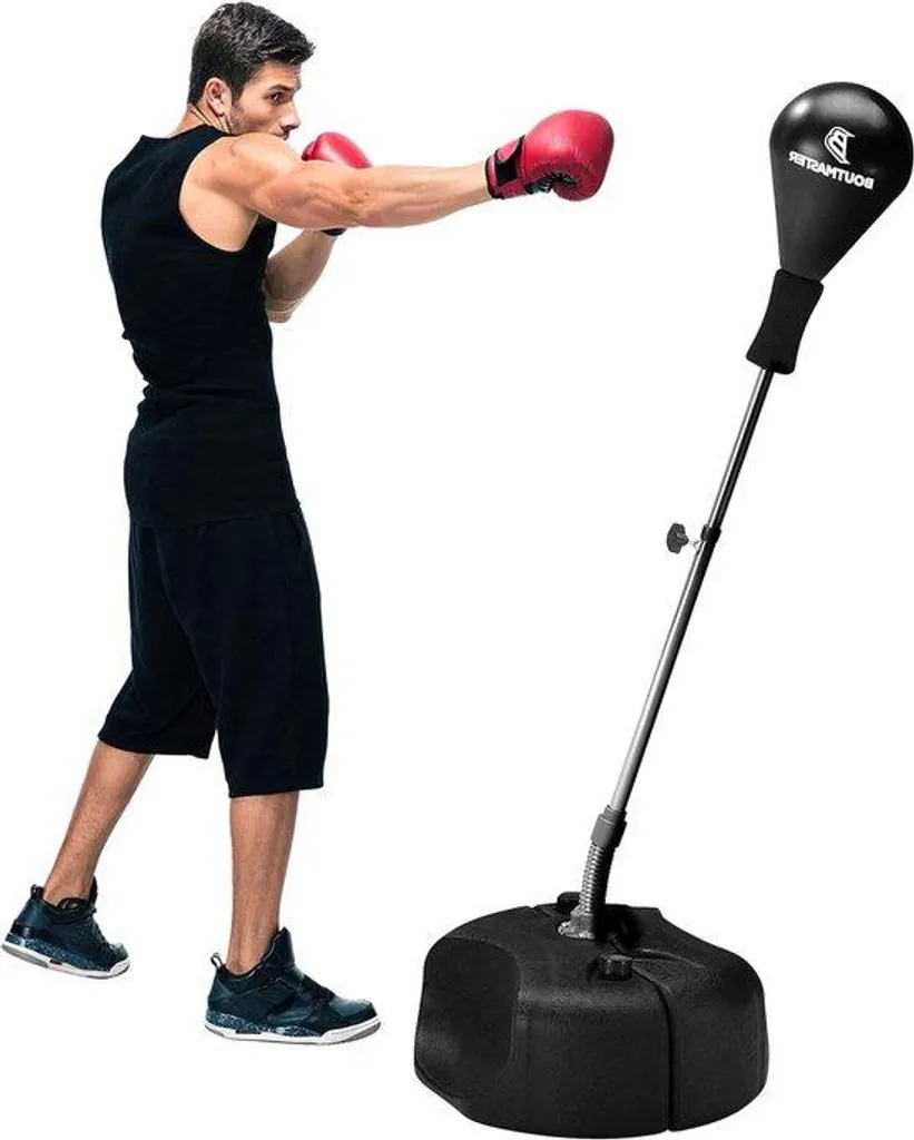 Sac de frappe pour entraînement à la maison, hauteur modulable sport