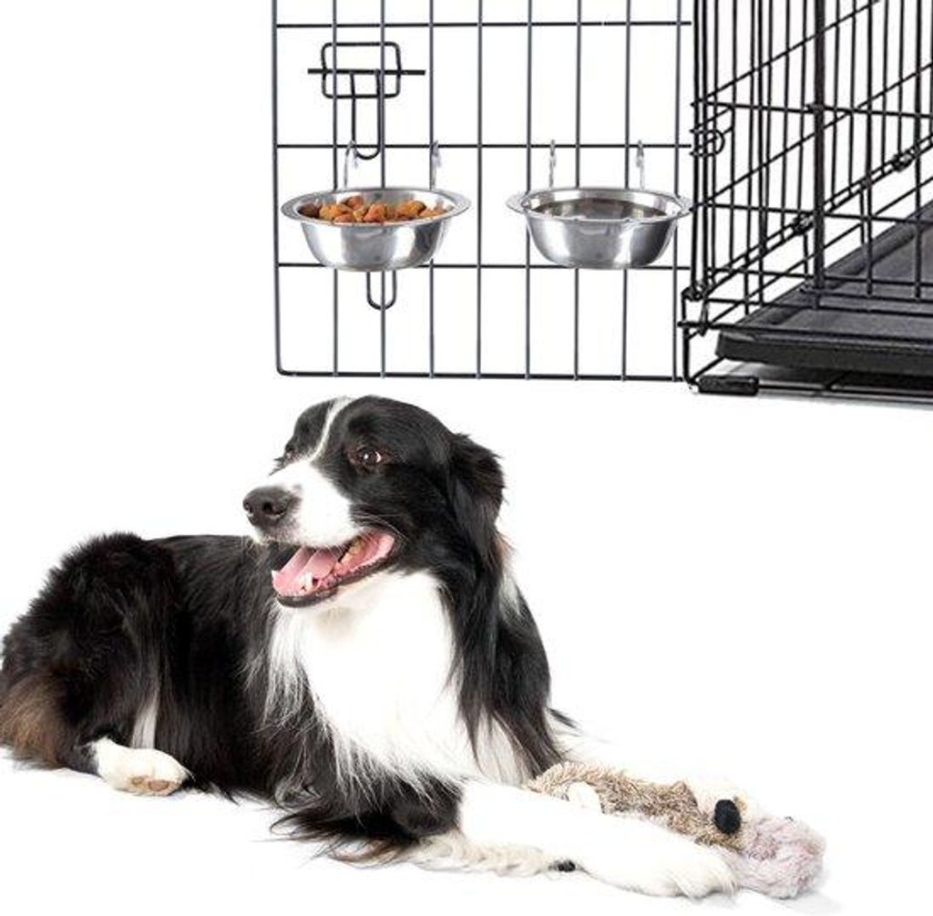 Gamelles RVS pour chiens, 590 ml, lavables au Image du produit 